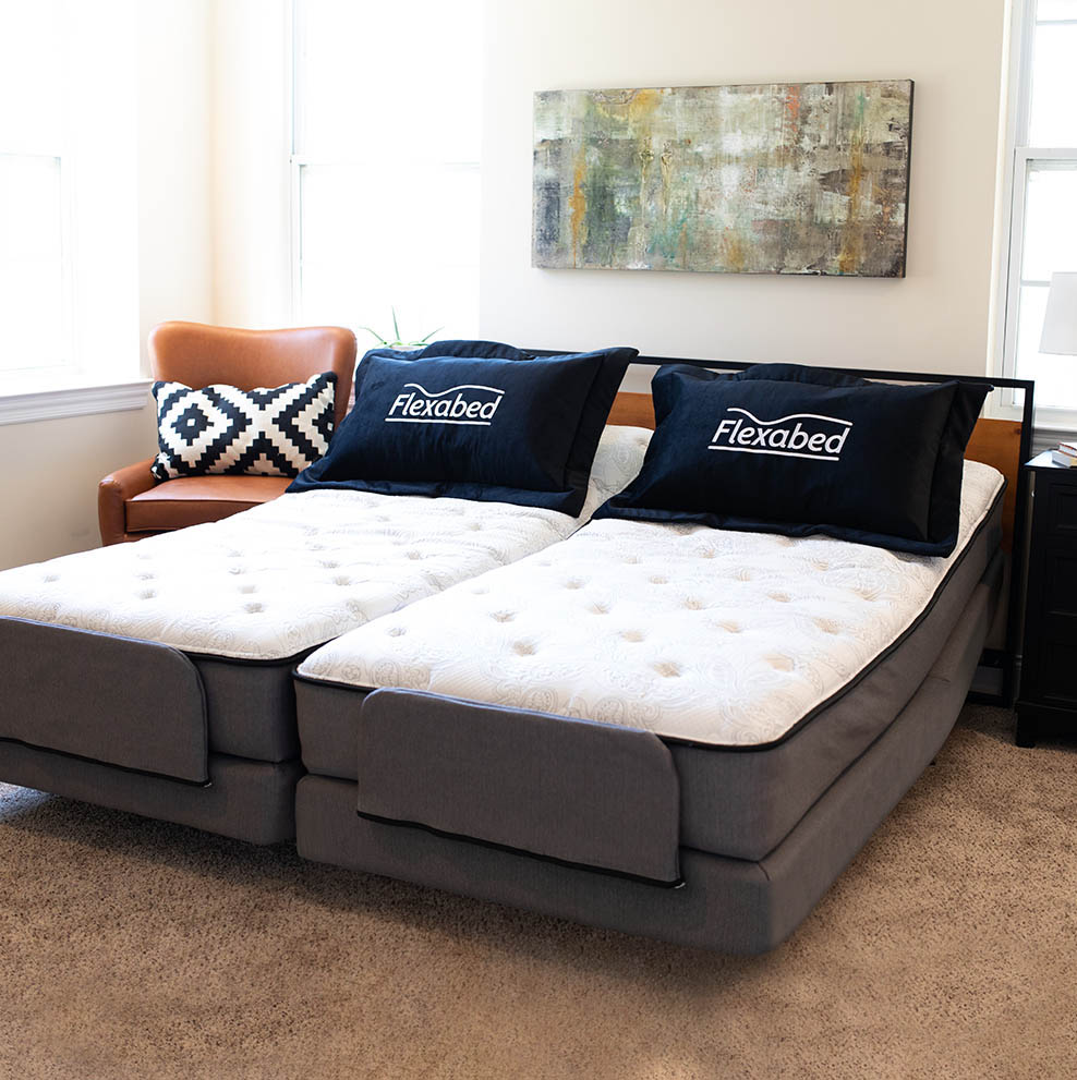 Flexabed Adjustable Split-King Bed